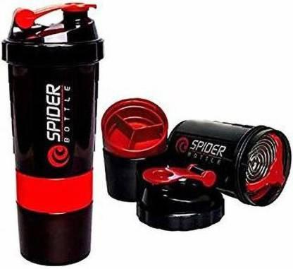 Spider Protein Shaker | Sipper Bottle | Gym Bottle (600 ml)